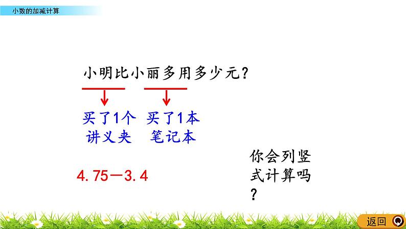 4.1 《小数的加减计算》 课件07