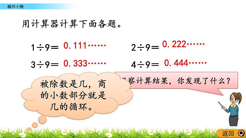 3.6 《循环小数》 课件07