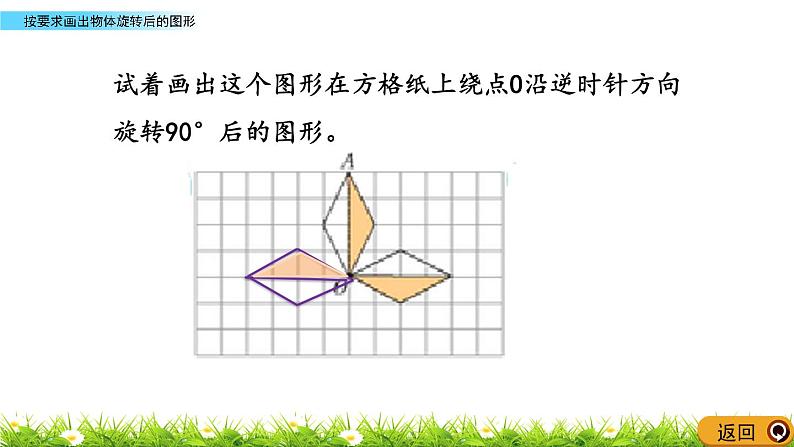 2.5 《按要求画出物体旋转后的图形》 课件07