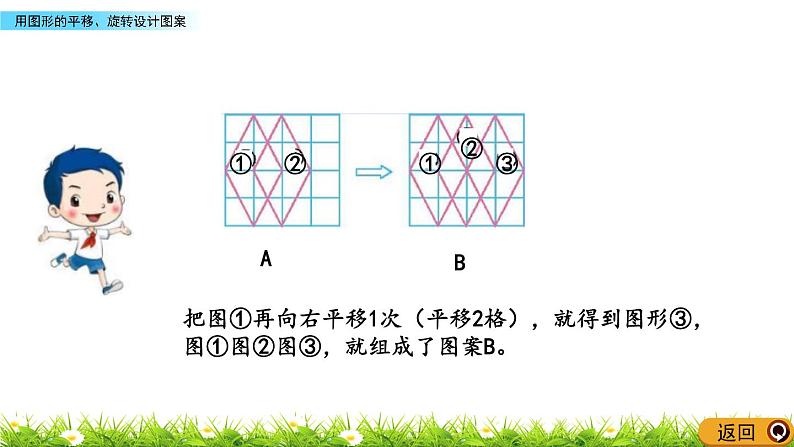 2.10 《用图形的平移、旋转设计图案》 课件05