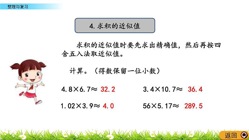 1.14 《小数乘法---整理与复习》 课件06