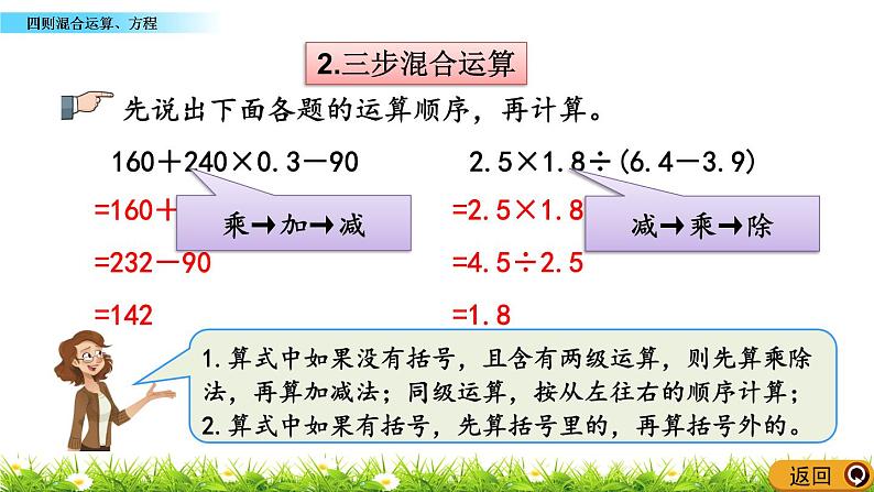 《总复习---四则混合运算、方程》 课件04