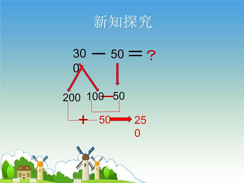 二年级下册数学课件-3 整十、整百数相加减（2） - 西师大版第6页