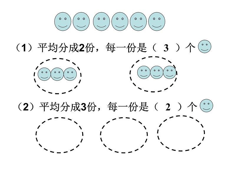 二年级上册数学课件-5 除法的初步认识（一） - 西师大版03