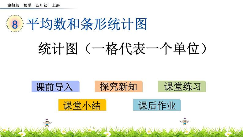 8.3 统计图（一格代表一个单位）  PPT课件第1页