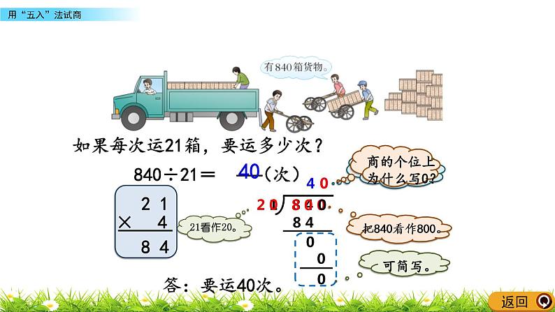 7.5 用“五入”法试商  PPT课件04