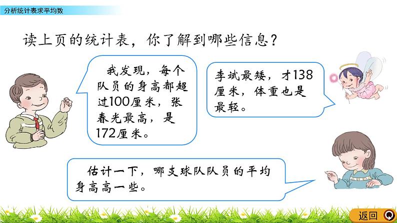 8.2 分析统计表求平均数  PPT课件04