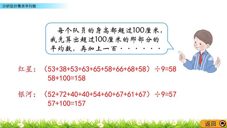 8.2 分析统计表求平均数  PPT课件06