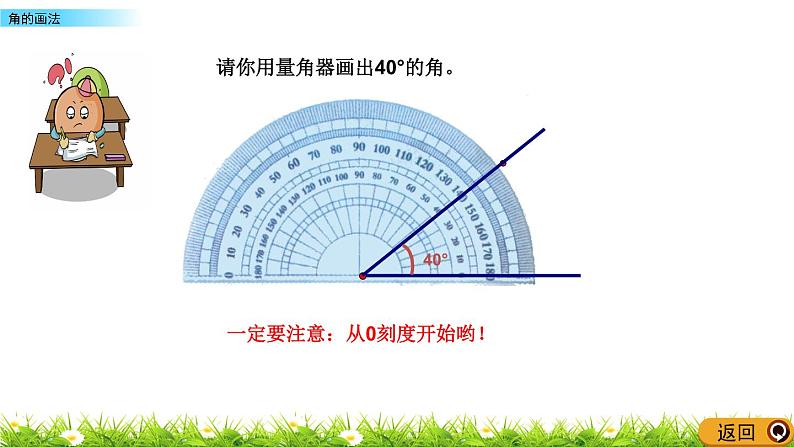 4.5 角的画法  PPT课件05