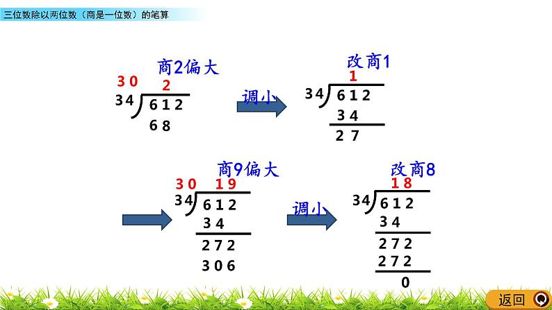 7.7 三位数除以两位数（商是一位数）的笔算  PPT课件03