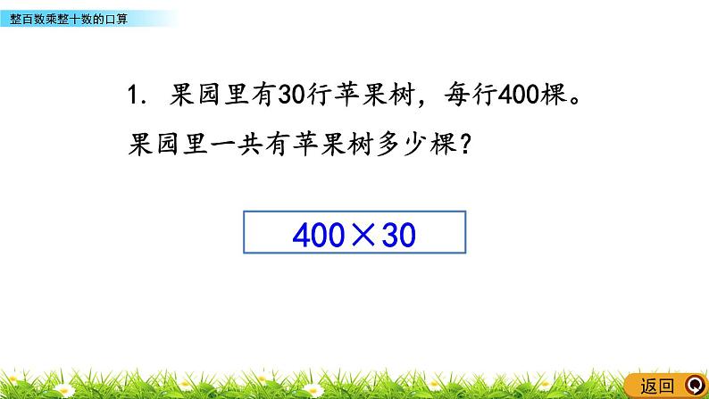 4.1整百数乘整十数的口算  PPT课件04