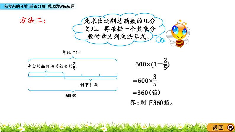 4.1 《 稍复杂的分数(或百分数)乘法的实际应用》PPT课件07