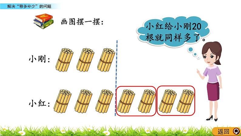 4.6 解决“移多补少”的问题  PPT课件04