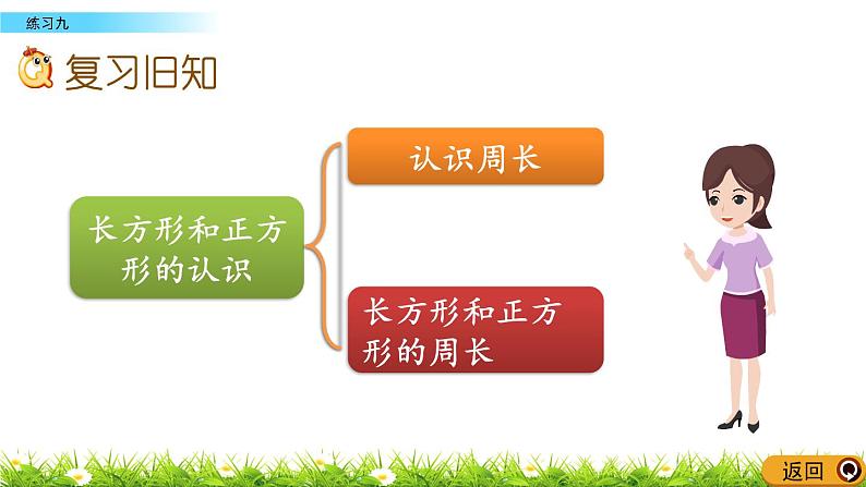 6.2.3 长方形和正方形的周长练习二   PPT课件02