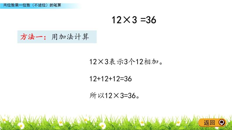 2.2《 两位数乘一位数（不进位）的笔算》课件04