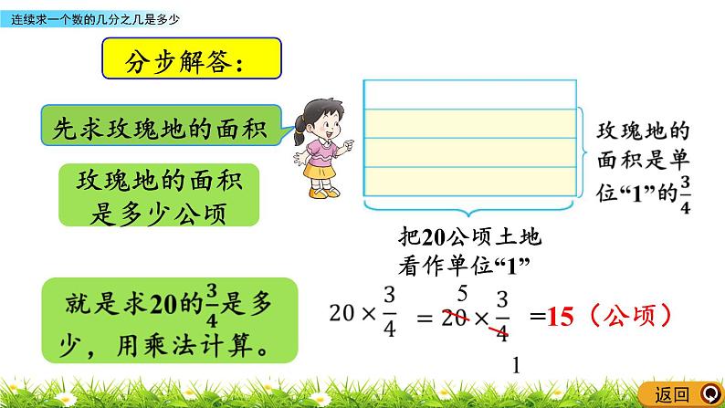 1.6 《 连续求一个数的几分之几是多少》PPT课件08