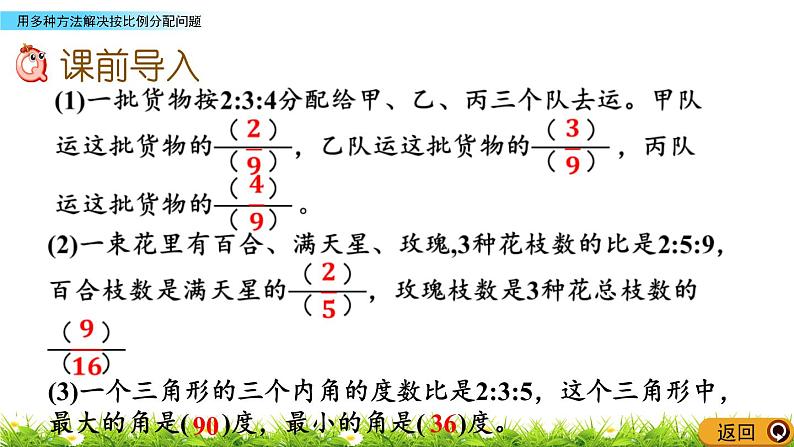 4.6 《 用多种方法解决按比例分配问题》PPT课件02