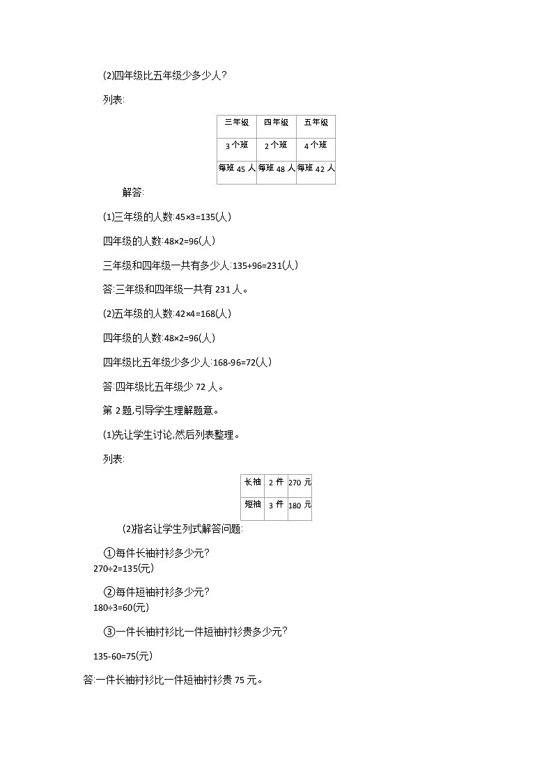 5.1 解决问题的策略  教案03