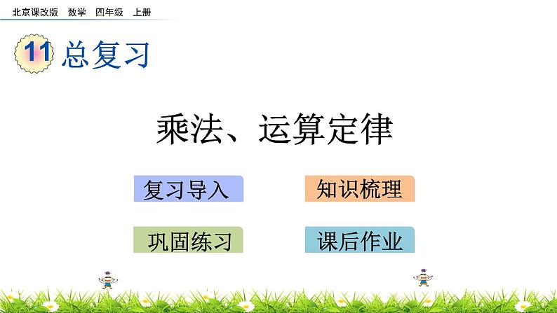 11.2 乘法、运算定律  PPT课件01