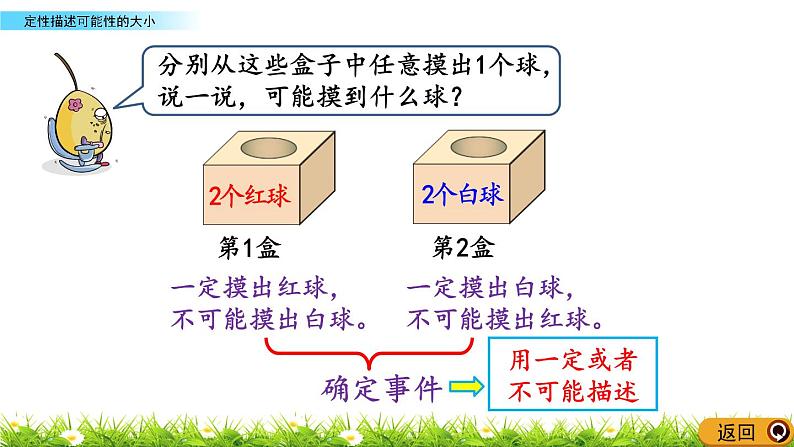 8.2 定性描述可能性的大小  PPT课件04