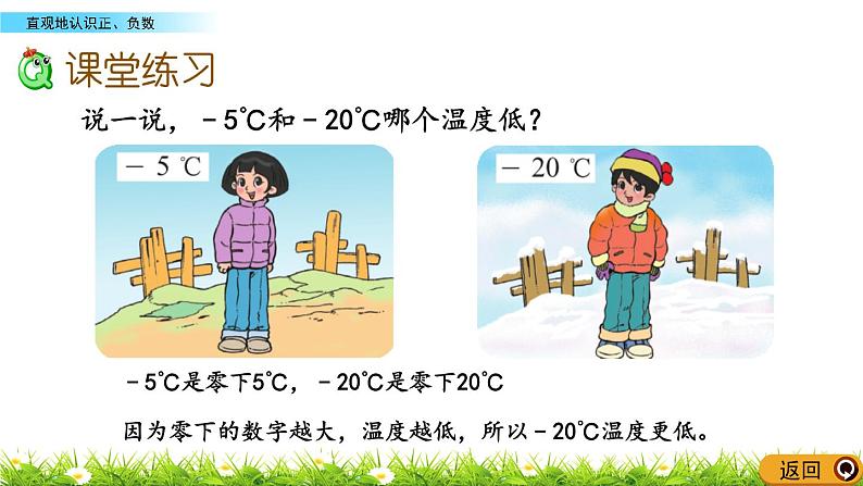 7.1 直观地认识正、负数  PPT课件07