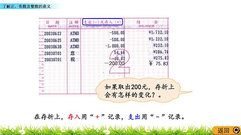 7.2 了解正、负数及整数的意义  PPT课件06