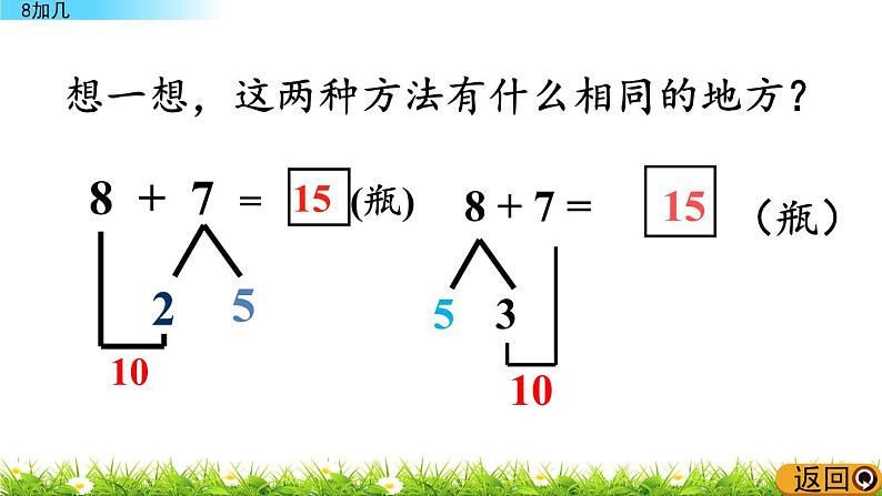 青岛数学一上：7.2 《8加几》课件07