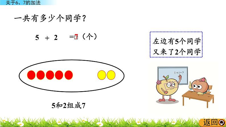 3.4《 关于6、7的加法》课件05