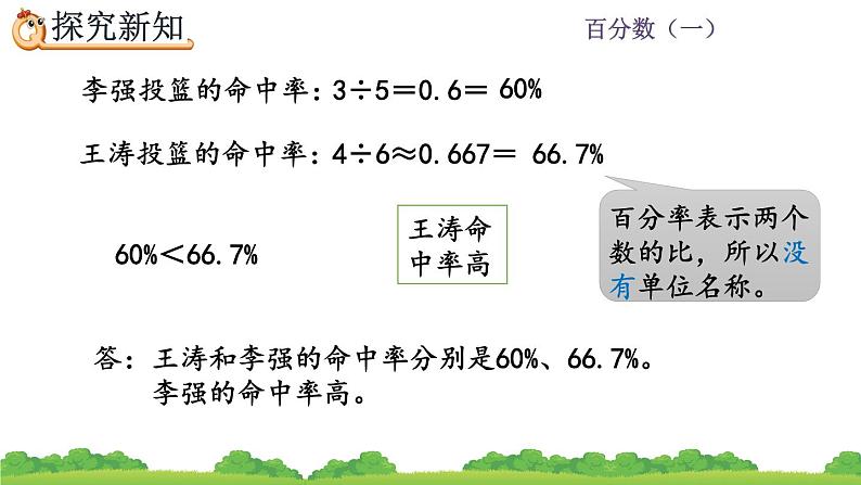 6.2 《生活中各种百分率的意义和求法》课件第7页