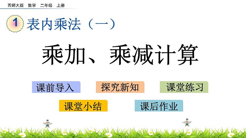 1.9 《乘加、乘减计算》课件01