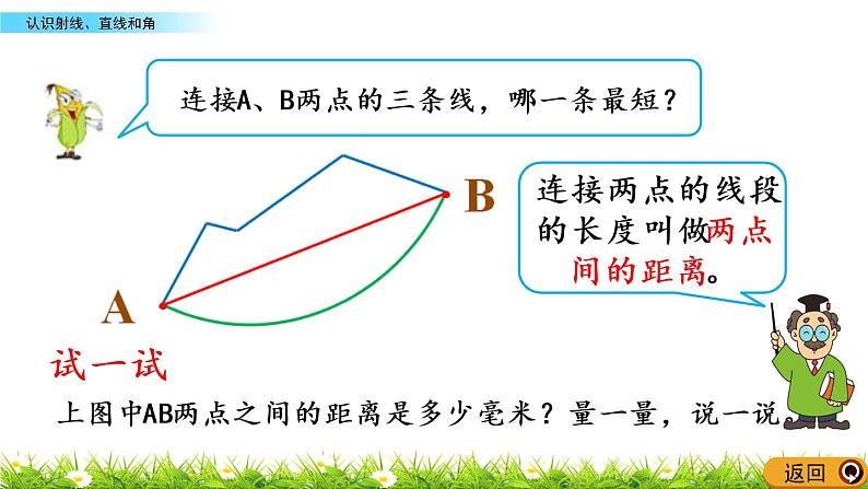 8.1 认识射线、直线和角 PPT课件08