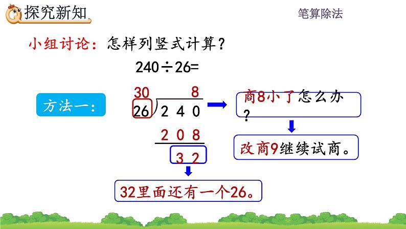 6.2.6 除数不接近整十数的试商方法 PPT课件04