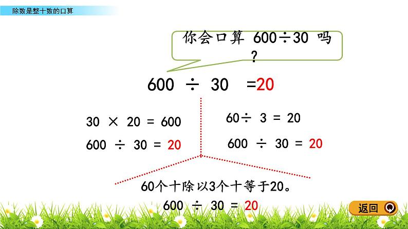 5.1 除数是整十数的口算 PPT课件第6页