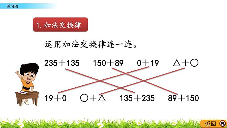 3.2.4 运算定律  练习四  PPT课件04