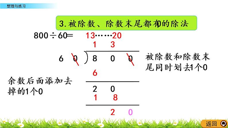 2.13 两、三位数除以两位数 整理与练习 PPT课件05