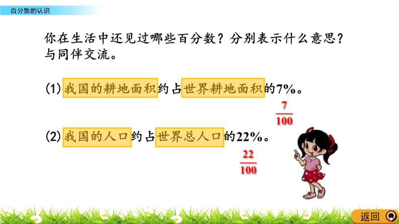 小学数学北师大版六年级上册四 百分数1 百分数的认识优秀ppt课件-教习网|课件下载