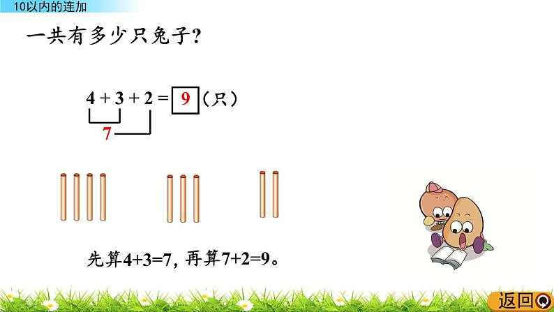 3.9《 10以内的连加》课件第5页