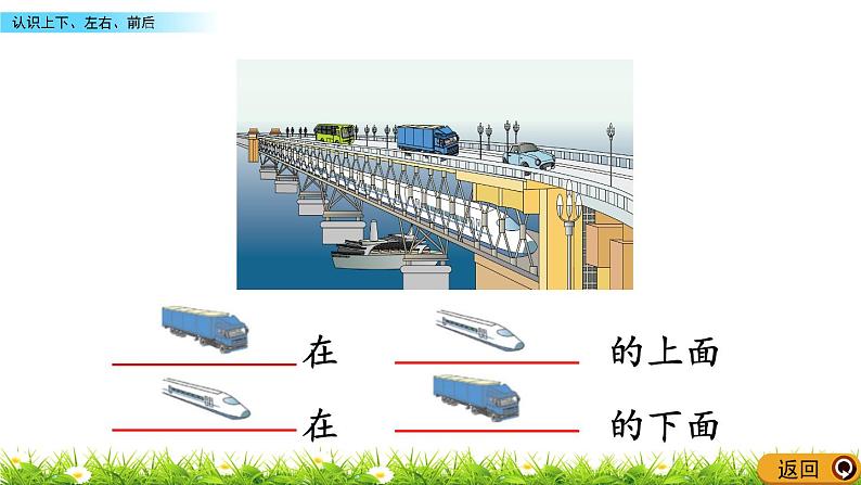青岛数学一上：4.1《 认识上下、左右、前后》课件07