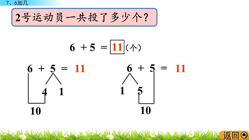 7.3《 7、6加几》课件06