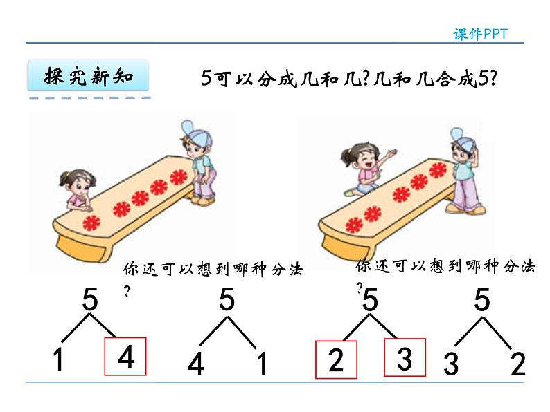 7.1 2-5的分与合 课件08