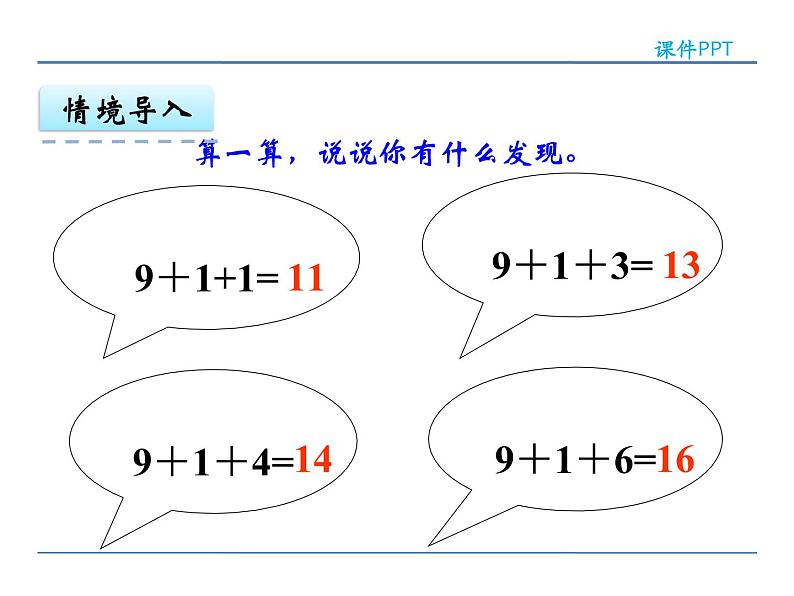 10.1 9加几 课件07