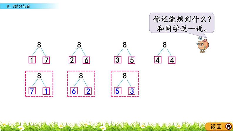 7.4《8、9的分与合》课件第5页