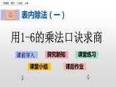 4.6《用1-6的乘法口诀求商》课件