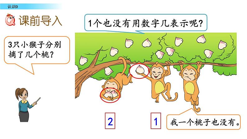 北京版数学一年级上册第三单元第5课时 《认识0》课件02