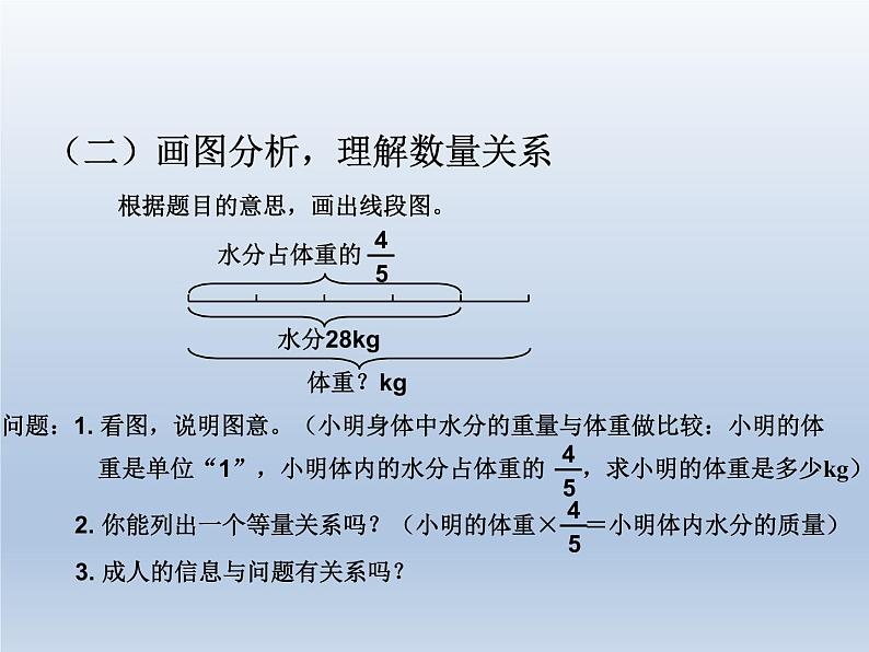 第三单元     课时4 已知一个数的几分之几是多少求这个数—PPT课件04