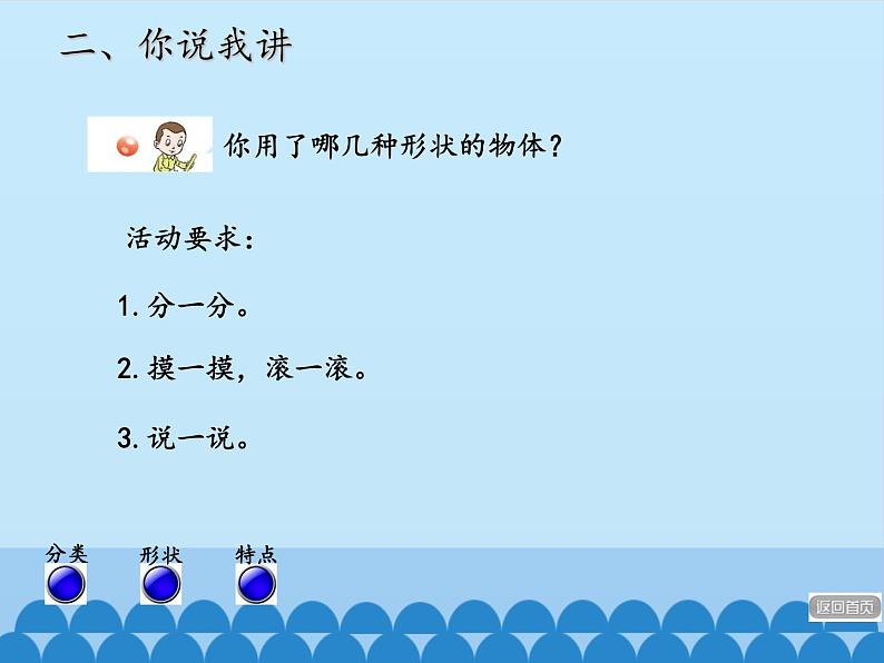 一年级上册数学课件 六 谁的手儿巧——认识图形  青岛版（五四学制）04