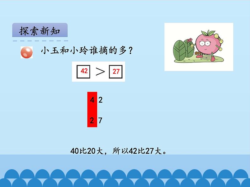 一年级下册数学课件 二 丰收了——100以内数的认识 第二课时 青岛版（五四学制）第6页