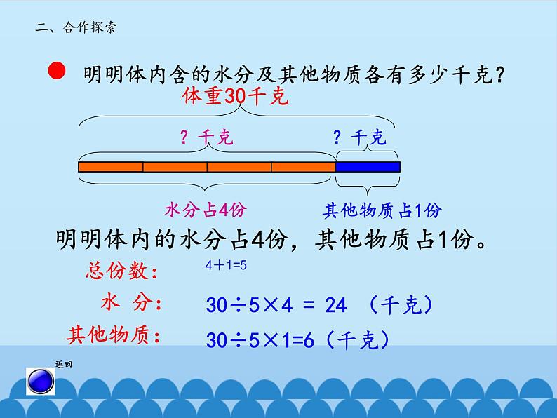 五年级上册数学课件 七 人体的奥秘——比 第二课时  青岛版（五四学制）05