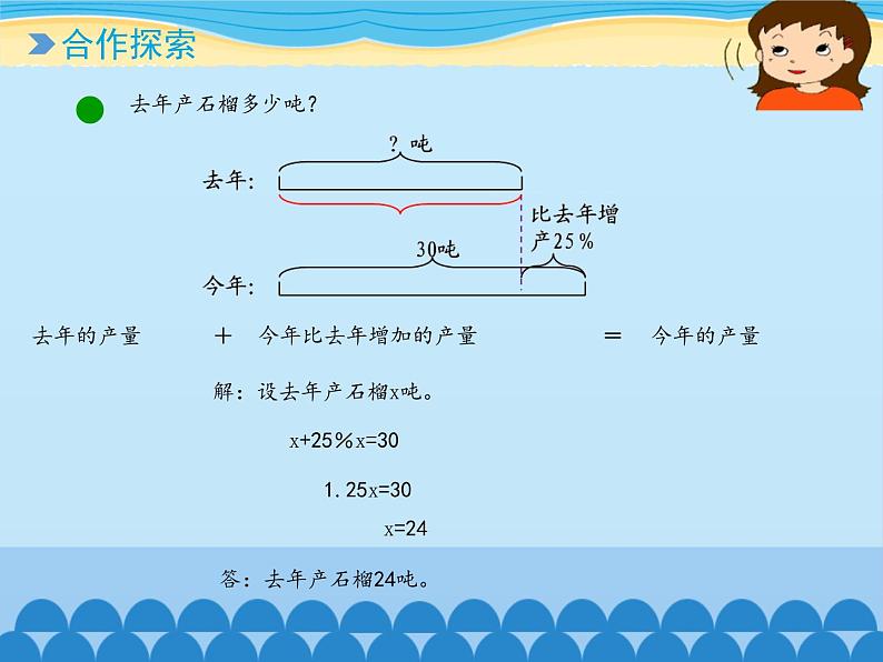 五年级下册数学课件 三 欢乐农家游——百分数（二）  青岛版（五四学制）第5页