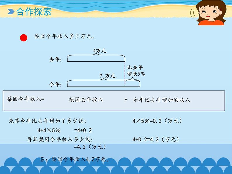 五年级下册数学课件 三 欢乐农家游——百分数（二）青岛版（五四学制）第5页